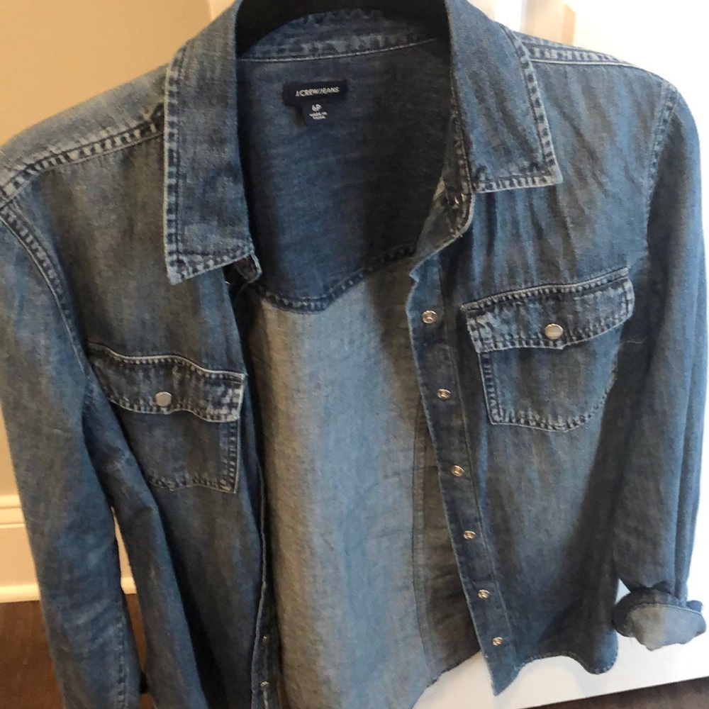 J Crew Chambray Shirt